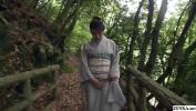 ดูหนังโป๊ Amazingly beautiful JAV milf Akemi Horiuchi in a kimono flashes her lower body while outdoors in a forest before kneeling to perform a blowjob in HD with English subtitles 2021 ร้อน